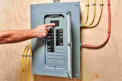 does the service electric box shut off|shut off breaker in electric panel.